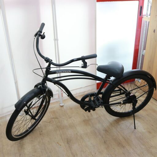 R632) 【美品】 Feeling of decks フィーリングオブデックス ビーチクルーザー 22インチ キッズ 子供用 自転車