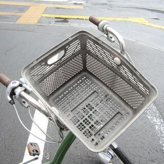 子供乗せ自転車 前22インチ 後26インチ ブリジストン アンジェリーノ カゴ付き 切替 ベル ライト付き グリーン 札幌 北20条店