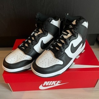 最終値下　NIKE DUNK HIGH Black White ...