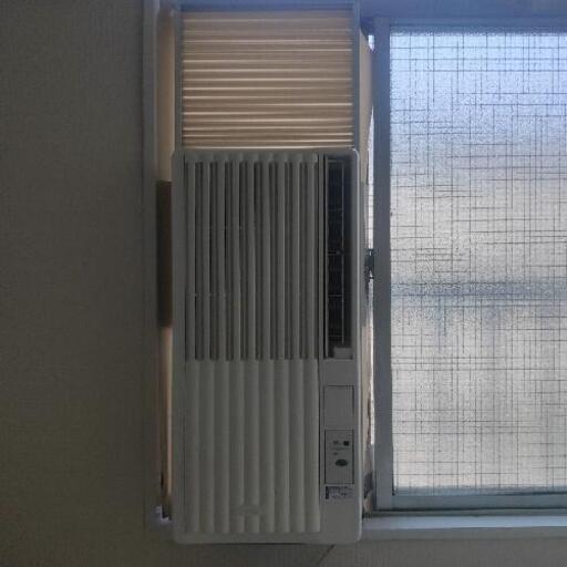 Koizumi窓枠エアコン　窓枠付き　冷房　2015年製