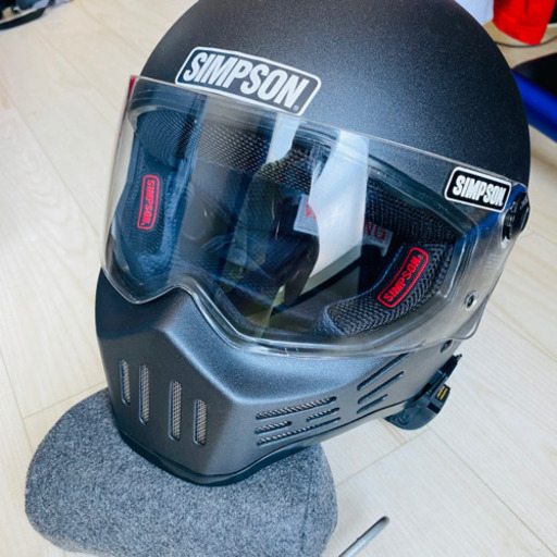 SIMPSON M30 ストーンブラック SIMPSON M30 フルフェイス ブラック