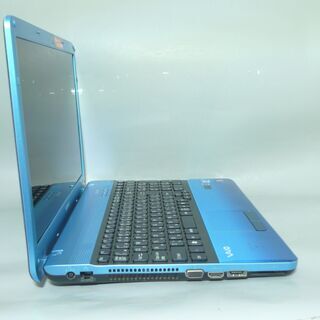 送料無料 新品SSD搭載 ブルー色 ノートパソコン 中古良品 Win10 15.5型 