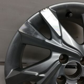 16x6J HONDA フィットシャトル 純正 4H 100 Off 53 16インチ アルミ