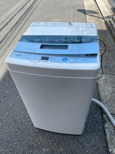 ★お取引決定致しました❣️【引取り割有り✨】5キロ　簡易乾燥機能付洗濯機　AQUAアクア【2016年製】