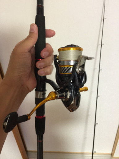 釣り竿＋リールセット〔Daiwa〕