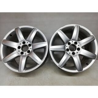 17x8.5J メルセデスベンツ SLクラス E230 純正 5H PCD 112 ET35 A 230 401 0902 アルミホイール 2本   ～横浜市旭区 ズーラシア近く～