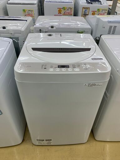 SHARP / シャープ 4.5kg 洗濯機 2017年 ES-GE4B