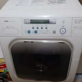（取引終了）ドラム式洗濯機【AWD-AQ2000(W)】2007年製