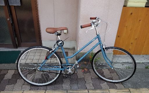 tokyo bike[トーキョーバイク]650c シングルスピードクロスバイク(ブルーグレー)
