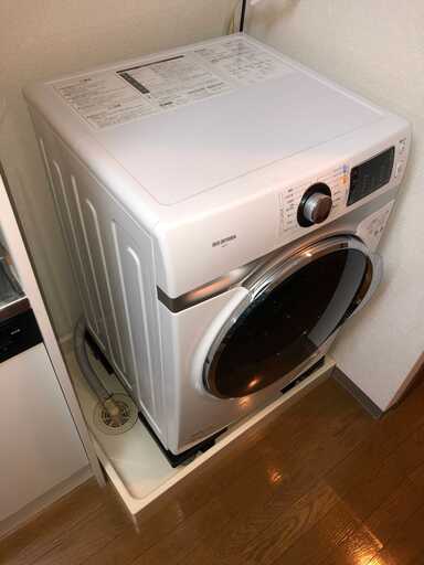 【ほぼ新品】アイリスオーヤマ 洗濯機 ドラム式 7.5kg  HD71 2020年製