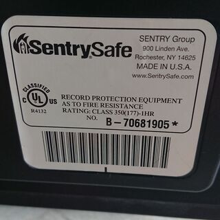 金庫 セントリー耐火耐水金庫 G2105024