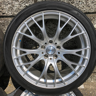 Weds SA-20R 19インチ 8.5J 軽量ホイール +38 アルファード