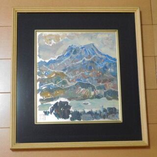 広島県出身の画家「荒川　節」の絵【価格交渉可】