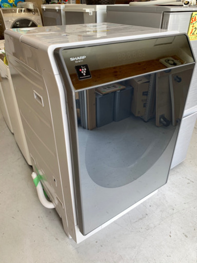 2018年製　シャープ ドラム式洗濯乾燥機(洗濯11.0kg/乾燥 6.0kg・左開き)