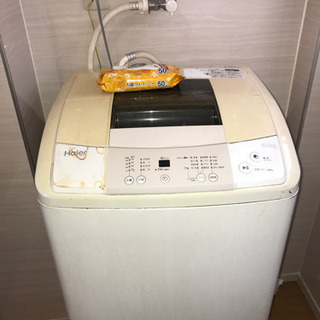 洗濯機　Haier jw-k60k全自動洗濯機