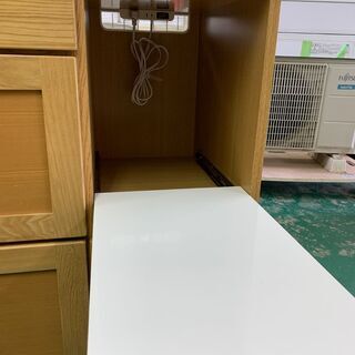 ★美品★レンジボード 幅100 食器棚 使いやすいサイズ キッチン レンジ台 ブル付き ヘティヒ社製 ☆美品☆レンジボード 幅100 食器棚 使いやすいサイズ キッチン レンジ