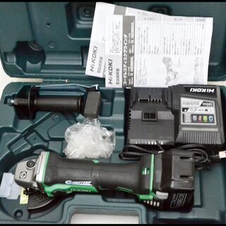 未使用 Hikoki G18DBBVL LYPK L100mm 18V 6.0Ah ディスクグラインダ 