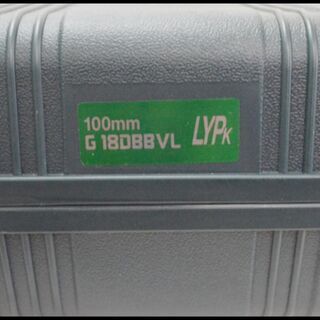 未使用 Hikoki G18DBBVL LYPK L100mm 18V 6.0Ah ディスクグラインダ 