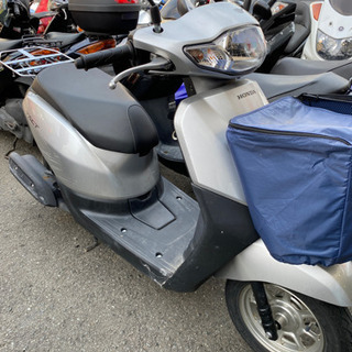 HONDA トゥデイ 2型 4サイクル 青色 実動 原付バイク メットイン