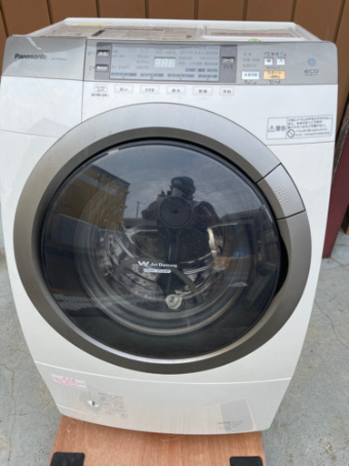 パナソニック　ドラム洗濯機乾燥機　9kg/6kg NA-VR3600L 2010年