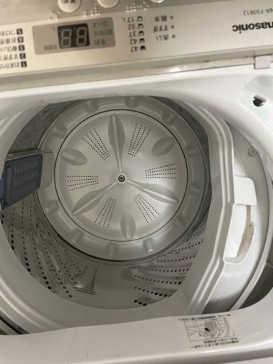 【商談決定】Panasonic  洗濯機　室内使用