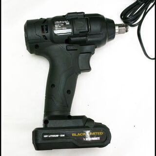 中古 アストロプロダクツ AP 1/2DR 18V インパクトレンチ ブラック（限定）バッテリー 充電器セット