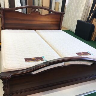 【愛品館八千代店】キングサイズベッド【愛八BD】