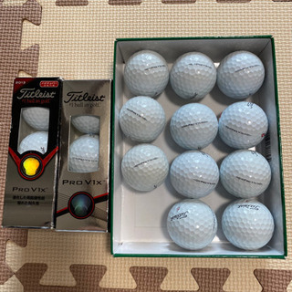 タイトリスト　ゴルフボール　PROV1X 17個　ロストボール　...