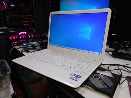 ノートパソコン NEC LaVie Winodows10 CPU i5-460M メモリ4GB　　 SSD128GB Office2016付