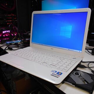 ノートパソコン NEC LaVie Winodows10 CPU i5-460M メモリ4GB SSD128GB