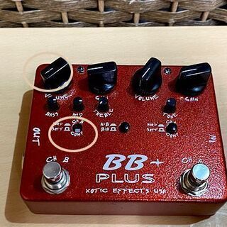 Xotic BB PLUS 2ch ギター プリアンプ エフェクター エキゾチック