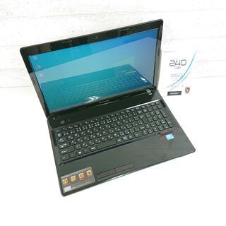 高速起動 Lenovo G580 20157 ノートPC 新品 SSD 240GB Celeron 1000M 