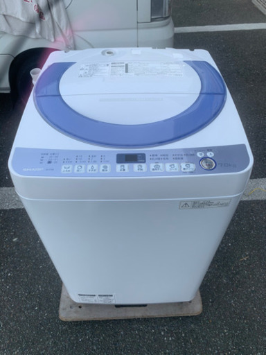 【シャープ】洗濯機 2016年製 7kg 自社配送時代引き可(現金、クレジット、スマホ決済対応)