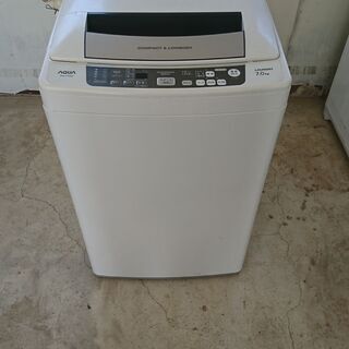 (売約済み)アクア AQUA 全自動洗濯機 7.0kg AQW-...