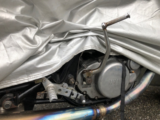 SR400 WMバックステップ一式（専用キック含む）