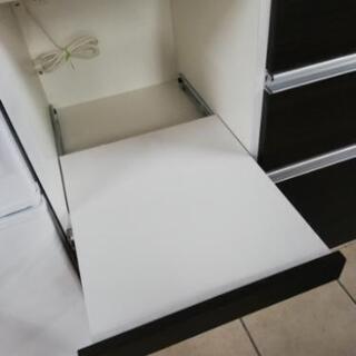 松田家具 キッチンボード カップボード 食器棚 レンジ台