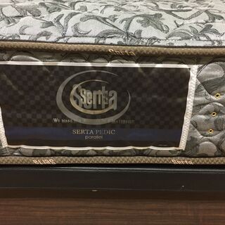 【愛品館市原店】Serta（サータ）跳ね上げ式セミダブルベッド【管理IGB017579-104】