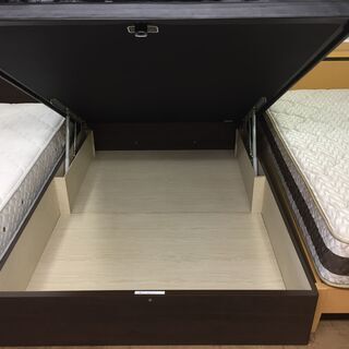 【愛品館市原店】Serta（サータ）跳ね上げ式セミダブルベッド【管理IGB017579-104】