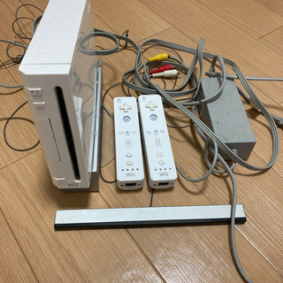 【ネット決済】wii 本体　コントローラー2個付き