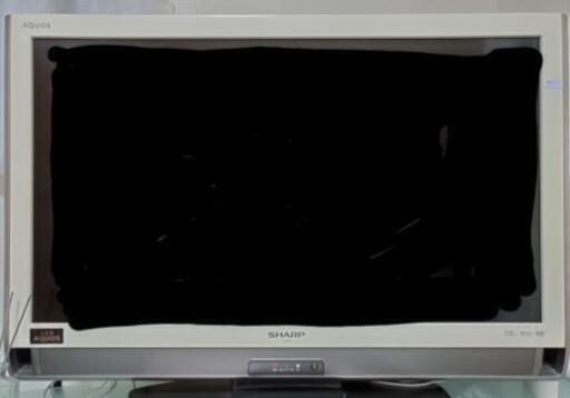 お譲りします！　テレビ　SHARP　AQUOS　Blu-ray再生録画つき