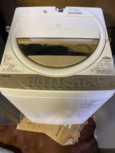全自動洗濯機　東芝　7.0kg 2020年製　美品