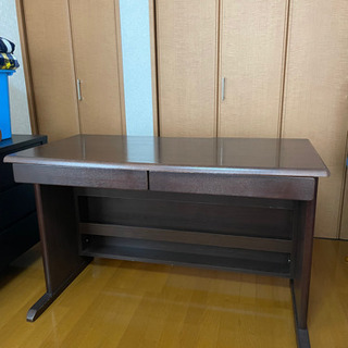 【ネット決済】IDC大塚家具購入　小島工芸　書斎机とオフィスチェア