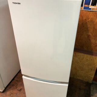 動作保証60日間あり】TOSHIBA 2017年 GR-M15BS 153L 2ドア冷凍冷蔵庫