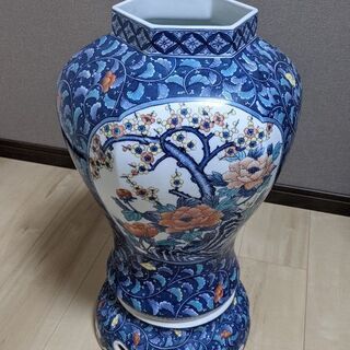 伊万里焼 虎仙窯 大壺 84cm 有田焼