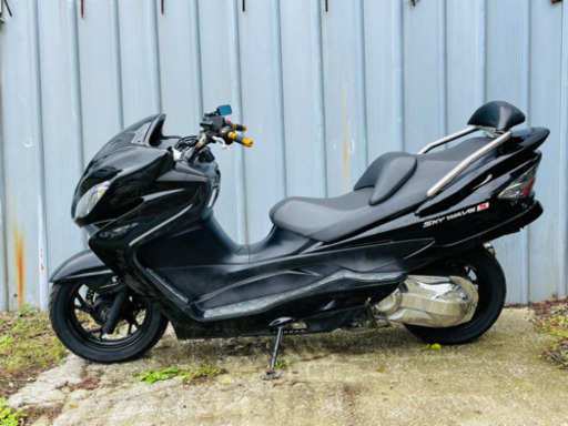 スカイウェイブ250 ヨシムラマフラー 低走行美車 おまけ付