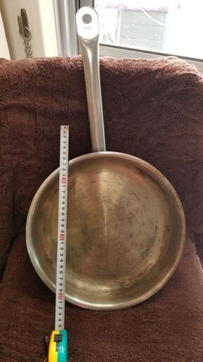 フィスラー　フライパン　ステンレス　30cm　Fissler　中古品