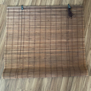 木製ブラインド、簾