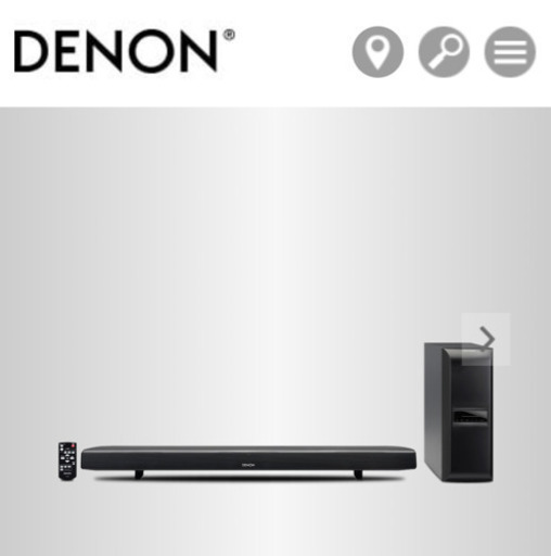 DENON デノン フロントスピーカー サブウーファー リモコン HDMI