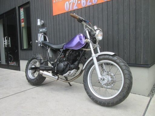 ☆27万円 TW225 実働車☆ヤマハ TW ロンスイカスタム！セル付き ☆16