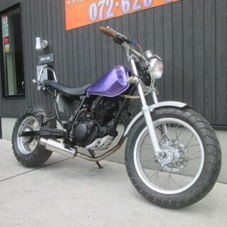 ★１４万円　TW200　DG07J　実働車★ヤマハ　TW　セル付き！ロンスイカスタム！ディスクブレーキ！